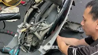 Jog100 輕積碳 換前叉 小整理完成✅