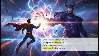 What If Hulk, Superman, and Galactus Collided in One Universe