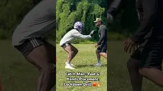 &ldquo;Catch Man Coverage: Feet & Hands Lockdown Drill 🛑🔥