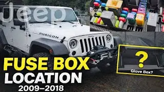 Расположение и схема блока предохранителей Jeep Wrangler Rubicon || 2009-2018