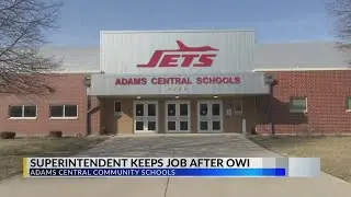Adams Central Community Schools votes to keep superintendent charged with OWI