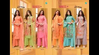 YOUR CHOICE NARGEES | Wholesale Lawn Cotton Dress Material Catalog - Solanki Textiles