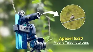 Apexel 6x20 Zoom Lens Review | Apexel 6x Telephoto Lens