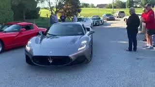 Cars & Coffee & amazing weather! Top down ride through Chester County to start the weekend right!