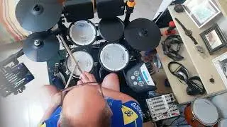 Drum cover, Alejandro Sanz,  tema un charquito de estrellas