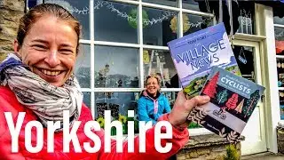 Yorkshire: Cycling in the clouds! And a cute little bookshop.