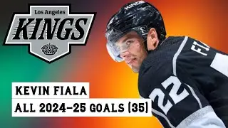 Kevin Fiala (#22) All 35 Goals of the 2024-25 NHL Season