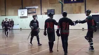 Danny Vero (Hat Trick Goals) + Daniel LaFortune's Goal - Ball Hockey Dangles Dekes Drills Skills