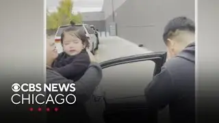Video captures moment federal agents threw irritants into car with baby inside