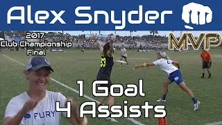 Alex Snyder | 1G 4A | MVP Highlights Fury vs. Brute Squad | Club Championship Final 2017