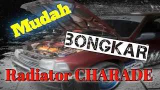 Cara Bongkar Radiator Daihatsu Charade