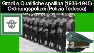 Gradi e Qualifiche Polizia Tedesca (1936-1945) - Spallina