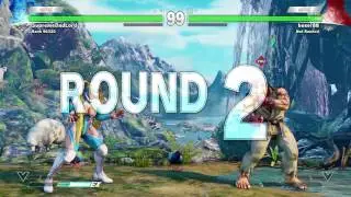 street fighter v : online casual match #10 ryu vs R. Mika