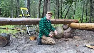 Last Day-Always Mixed Emotions-Martin's Old Off Grid Log Cabin#282