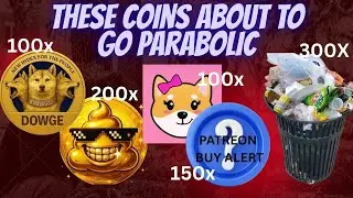 Microcap buy alert still in patreon! These 5 Coins About To Go Parabolic!