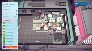 Automachef Burger Frenzy - All Objectives and 100% Efficiency
