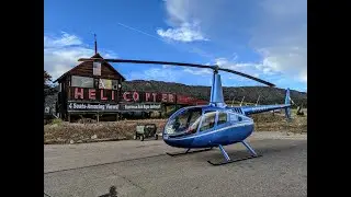 Sunset helicopter tour to Pikes Peak in Colorado with Colorado Vertical Helicopter Tours