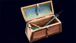 Sculpting a Wooden Chest in Blender 3D