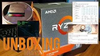 Unboxing and Test - Ryzen 3900x vs 2700x