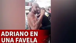 ADRIANO LEITE PREOCUPANTE IMAGEN en una FAVELA | INTER | FLAMENGO | DIARIO AS
