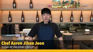 Learn step by step how to roll a mini Hoso-Maki roll with our Head Chef Aaron!