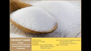 Icumsa45 Brazil white Sugar