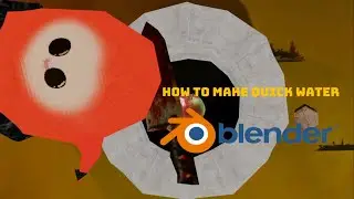 How to make Fake Water in Blender (Halloween Special)