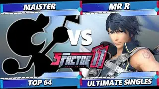 S Factor 11 - Maister (Game & Watch) Vs. Mr. R (Chrom) Smash Ultimate - SSBU
