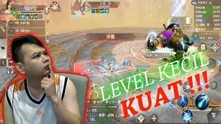 Gila, Level Kecil Masuk Goa Pyro ! Perfect World Mobile
