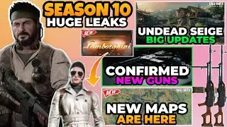 *NEW* SEASON 10 (2021) CODM HUGE LEAKS | CONFIRMED GUNS | MAPS | UNDEAD SEIGE | SKINS | MORE