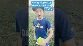 How to ACTUALLY throw a curve ball #ourleague #blitzball #baseball