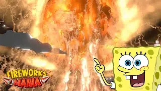 煙花模擬器：我不小心點燃核彈，整個小鎮不見了Fireworks mania Mod