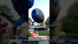 A Father's Day balloon release for my father in heaven!🎈❣️