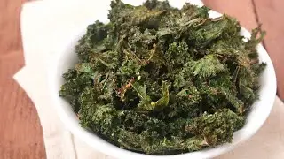 Schwarma Kale chips in the Ostba Food Dehydrator