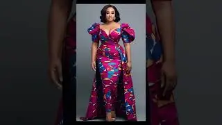 Cute Rich Aunty Africa Style: Trending African Dress Style & Ankara Fashion 2025