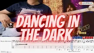 🖤Juanes Dancing In The Dark Bass Cover TABS‼️