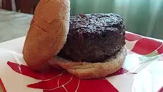 First big Burger I've ever had
