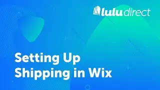Setting Up Shipping in Wix