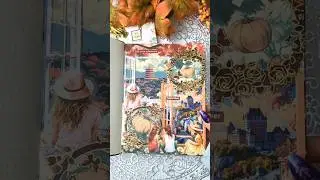 ASMR |🍁🎃 September 🎃🍂 | Creative Journal | journal with me!#journal #asmr #scrapbook #art  #fun