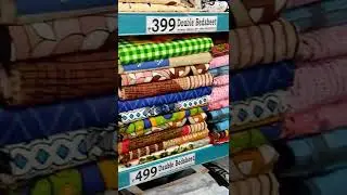 Dmart Bedsheets ₹199 Starting Double Single Bedsheets | #dmart #dmartproducts #youtubeshorts #shorts