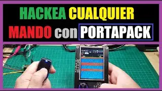 ❌ ATAQUE REPLAY ❌  con PORTAPACK H2   🛂