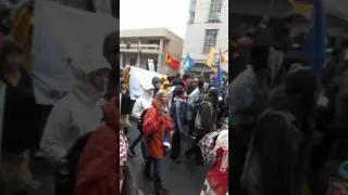 D.C. Protest #NODAPL through the streets of washington