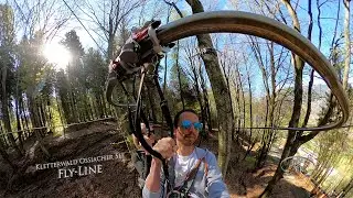 Kletterwald Ossiach Fly Line Stick 360&deg; VR POV Onride