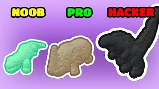Animal Clash Gameplay - NOOB vs PRO vs HACKER (iOS/Android)