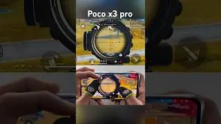 Poco x3 pro 60fps screen recording and 120hz 360hz smooth display free fire handcam gameplay 4k