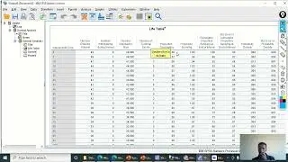 Log Rank Test & Kaplan Meier Survival curve Using SPSS