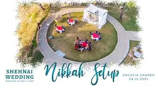Nikkah Setup at Nafees Arcacia Garden | Mirpur wedding | Shehnai Wedding | Mirpur | Stage no N103