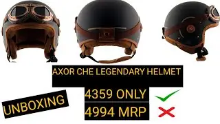 AXOR CHE LEGENDARY HELMET UNBOXING. REVIEW ONLY ON J.S GARAGE .