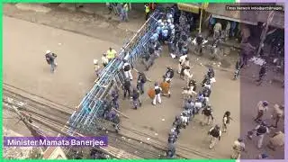 Kolkata: &ldquo;Nabanna&rdquo; Protest Turns Violent, Tear Gas Fired, Students Lathicharged | RG Kar Rape-Murder