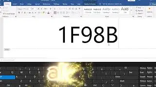 Draw Butterfly Symbols in MS Word Using Just a Keyboard Shortcut -So Simple You'll Use It Every Day